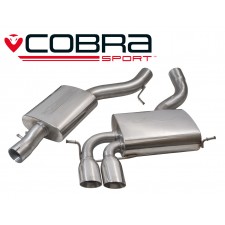 Audi S3 Audi S3 (8P) 3 door Quattro 2006-12 Cat Back Exhaust (Resonated)